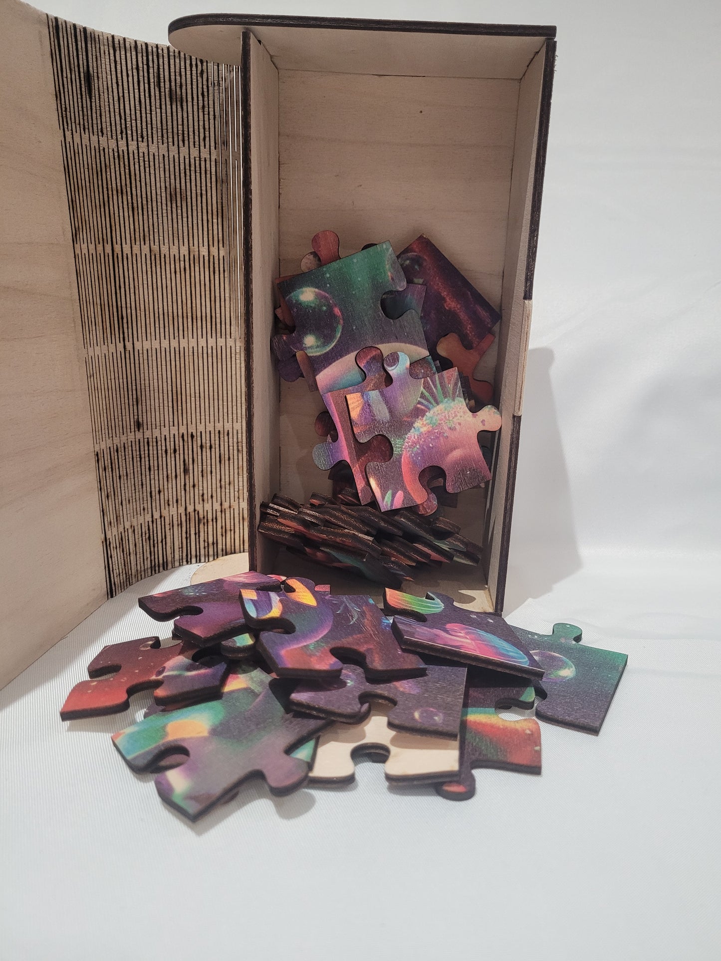Puzzle en bois 36 pièces avec boite de rangement
